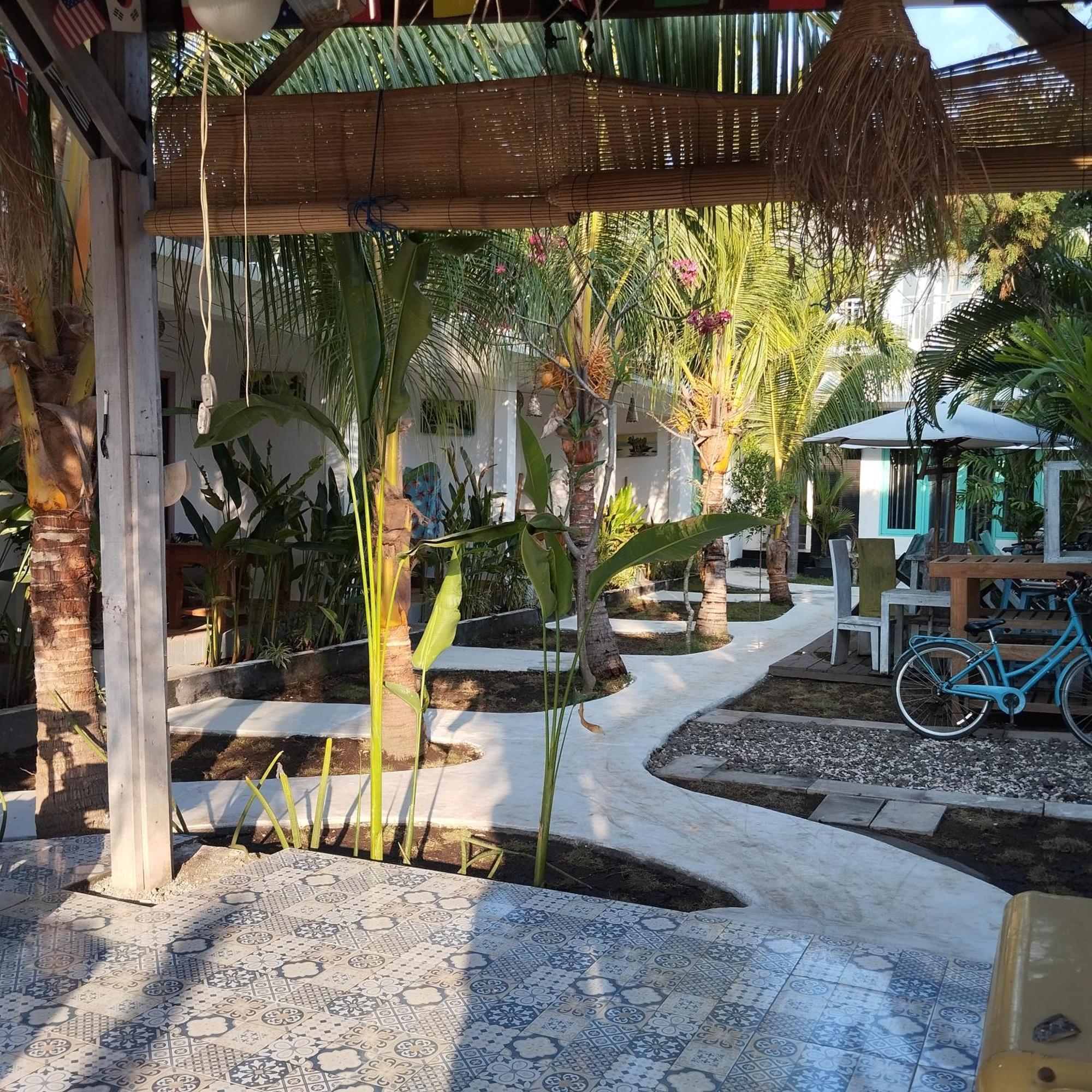 Palm Trees Villas Gili Air Esterno foto
